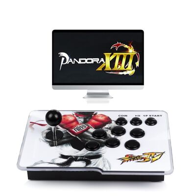 Pandoras Box 13 con 5568 juegos clásicos, en 2D y 3D. Conexión USB/HDMI/VGA. Emulador consola arcade clásica. DMAG0094C01