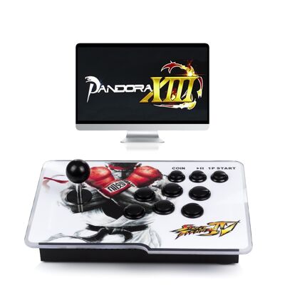 Pandoras Box 13 with 5568 classic games, in 2D and 3D. USB/HDMI/VGA connection. Classic arcade console emulator. DMAG0094C01