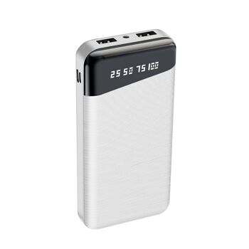 Powerbank Y6 30 000 mAh avec indicateur de pourcentage de charge, double sortie USB 2 A DMAD0061C01 5