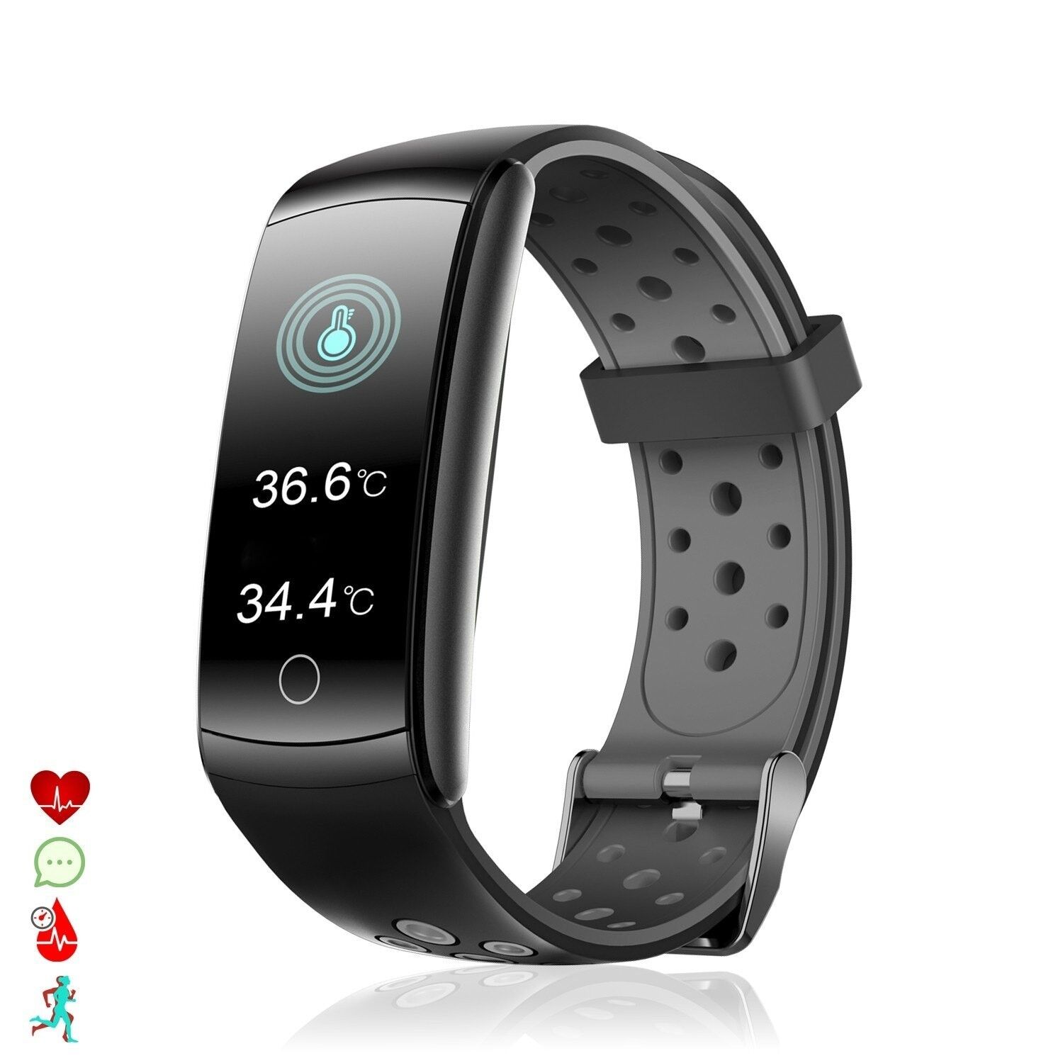 Buy wholesale Q8T smart bracelet with body temperature multi