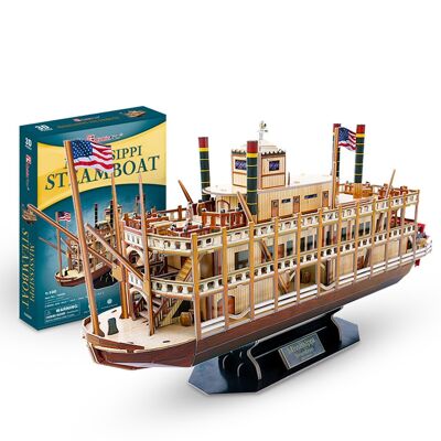 3D puzzle STEAM BOAT MISSISSIPPI DMAL0132C91