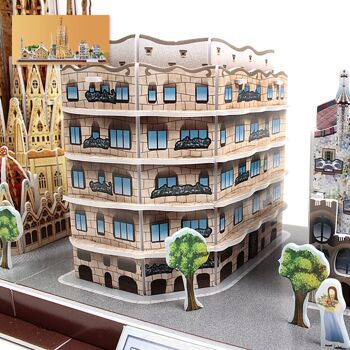 Puzzle 3D CITY LINE BARCELONE DMAL0115C91 5