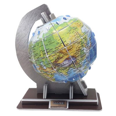 3D-Globus-Puzzle 31 Teile. 10,2 x 7,9 x 12,1 cm. DMAL0162C91V7