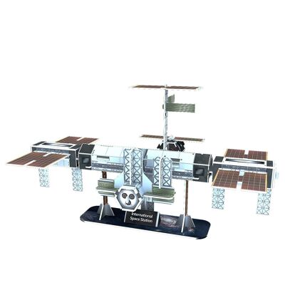 3D-Puzzle Internationale Raumstation 44 Teile. 25,1 x 20,9 x 13,6 cm. DMAL0162C91V4
