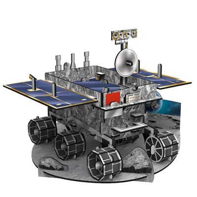 Puzzle 3D Jade Rabbit Lunar Rover 53 piezas. 13,8x13,8x11,4 cm. DMAL0162C91V1