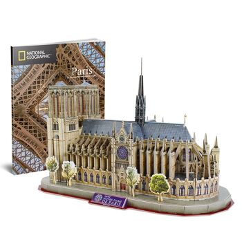 Puzzle 3D Notre-Dame de Paris 59x17x19 cm. DMAL0111C91 1