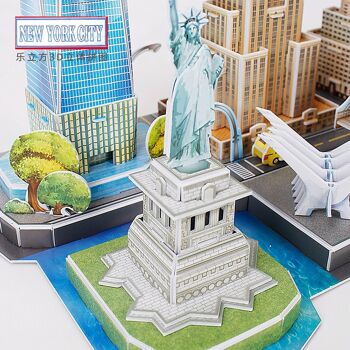 Casse-tête 3D de New York 37x22,5x42 cm. DMAL0114C91 5