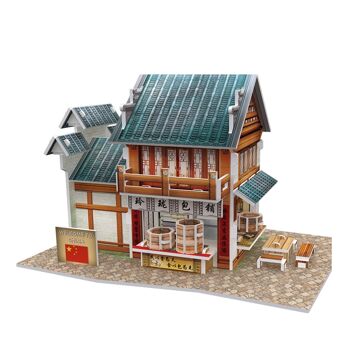 Puzzle 3D MONDE STYLE CHINE EST TRADITIONNEL LINGLONG MAGASIN DMAL0138CV4 2