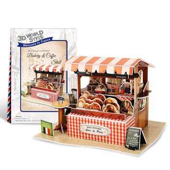 Puzzle 3D WORLD STYLE FRANCE Restaurant traditionnel DMAL0137C91V1 1