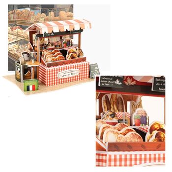 Puzzle 3D WORLD STYLE FRANCE Restaurant traditionnel DMAL0137C91V1 2