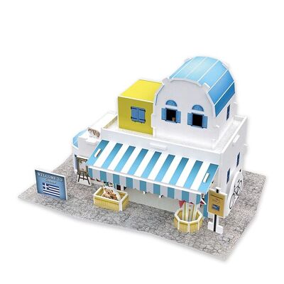 3D puzzle WORLD STYLE GREEK ISLANDS Souvenir Shop DMAL0136C91V1