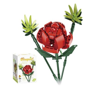 Ramo bouquet flor Rosa, 124 piezas DMAK0347C91