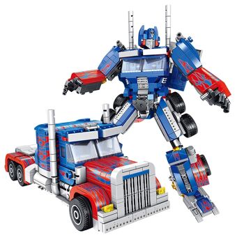 Robot transformable en camion, 833 pièces. Vous pourrez construire 6 autres modèles de véhicules et de robots. DMAK0248C30 1