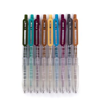 Ensemble de 9 stylos gel de différentes couleurs. DMAH0034C91D 2
