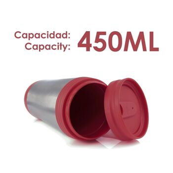 Mug Shary en acier inoxydable d'une capacité de 450 ml DMAG0106C00 2