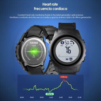 Smartwatch 1626 digital bluetooth avec fonctions avancées DMAD0100C00 3