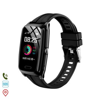 Smartwatch 4G D9W-XT LBS tracker, Wifi et appels. Avec thermomètre, moniteur cardiaque et podomètre. DMAN0008C00 1