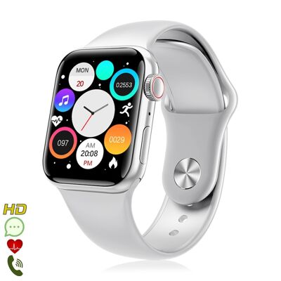 Smartwatch AW20 con notificaciones de redes sociales, modos deportivos, monitor cardiaco y oxígeno en sangre. DMAN0015C01