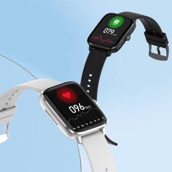 Smartwatch DT102, écran haute résolution. Moniteur cardiaque, ECG, mode multisport. Notifications d'application. DMAN0229C00 3