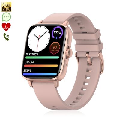 Smartwatch DT102, Bildschirm mit hoher Auflösung. Herzmonitor, EKG, Multisport-Modus. App-Benachrichtigungen. DMAN0229C95