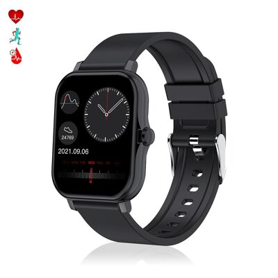 Smartwatch H30 with blood pressure and O2 monitor, functional lateral crown, application notifications. DMAH0147C00