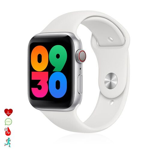 Smartwatch U68 con notificaciones de Apps, monitor de tensión, O2 en sangre y modo multideporte. DMAN0232C94