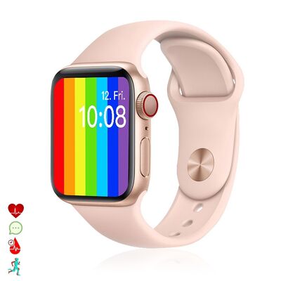 Smartwatch U68 con notificaciones de Apps, monitor de tensión, O2 en sangre y modo multideporte. DMAN0232C96