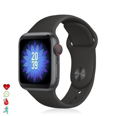 Smartwatch U78T avec appels bluetooth, température corporelle, moniteur cardiaque et mode multisport DMAD0181C00