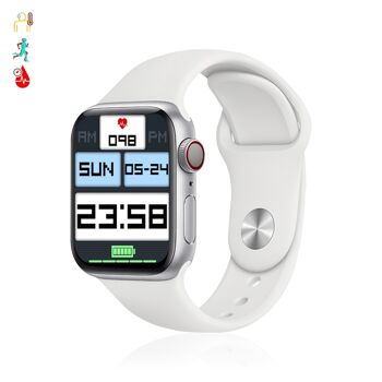 Smartwatch X8 Max avec numéroteur et appels Bluetooth, thermomètre corporel, moniteur de fréquence cardiaque et de pression artérielle. DMAH0148C01 1