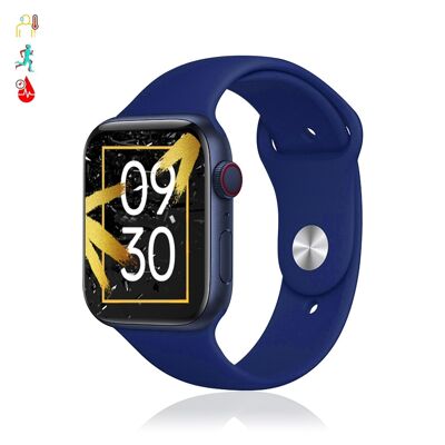 Smartwatch X8 Max con marcador y llamadas Bluetooth, termómetro corporal, monitor cardiaco y de tensión. DMAH0148C39