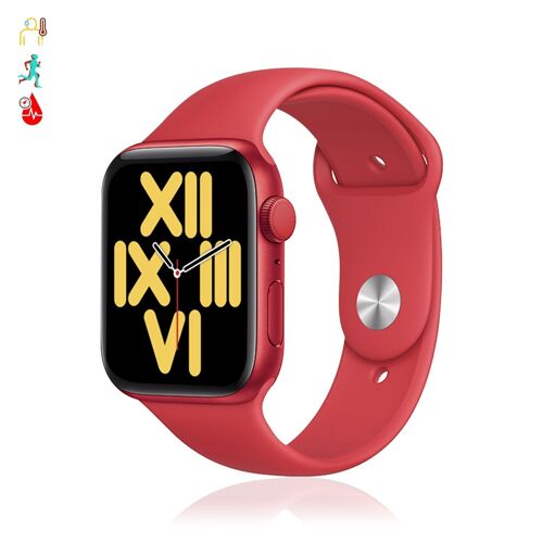Smartwatch X8 Max con marcador y llamadas Bluetooth, termómetro corporal, monitor cardiaco y de tensión. DMAH0148C50