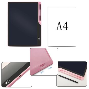 Tablette d'écriture et de dessin LCD 16 pouces. Portable, avec verrou d'effacement et batterie rechargeable. DMAN0145C56 4