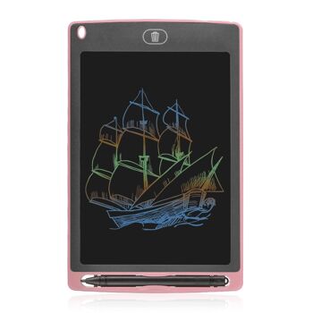 Tablette de dessin et d'écriture LCD portable à fond multicolore de 8,5 pouces DMAB0025C56 1