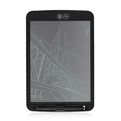 Tableta LCD portátil de dibujo y escritura de 12 pulgadas con borrado selectivo y bloqueo de borrado DMAB0079C00
