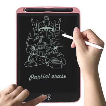 Tablette de dessin et d'écriture LCD portable de 12 pouces avec effacement sélectif et verrouillage d'effacement DMAB0079C55 2