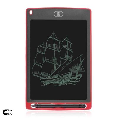 Tableta LCD portátil de dibujo y escritura de 8,5 pulgadas, con imanes de sujeción DMAB0082C50