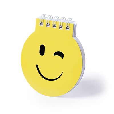Winlon, wink emoji design notebook. 40 smooth sheets. DMAK0048C14