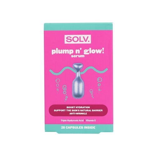 SOLV. Plump'n'glow Serum 28 Capsules