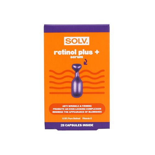 SOLV. Retinol Plus+ Serum 28 Capsules