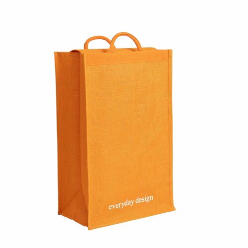 XL-jute bag orange
