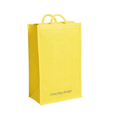 XL-jute bag yellow