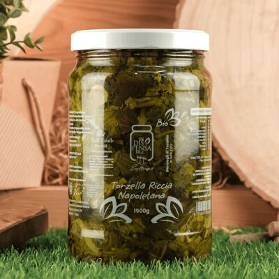 Torzella Riccia in Olio extravergine d’oliva 1500g BIO