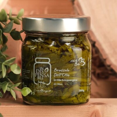 Brócoli ecológico en aceite de oliva virgen extra 280g