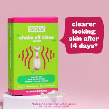 SOLV. Sérum Shake Off Shine 14 Capsules 3