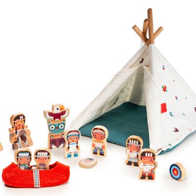 TRIBU DE INDIOS Y TIPI - LILLIPUTIENS