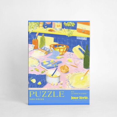 Jigsaw puzzle The lemon pie