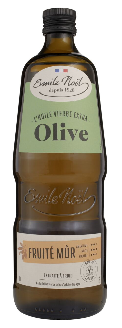 Huile d'Olive Vierge Extra Fruité Mûr 1L Bio