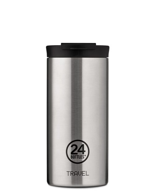 Travel Tumbler | Brushed Steel - 600 ml