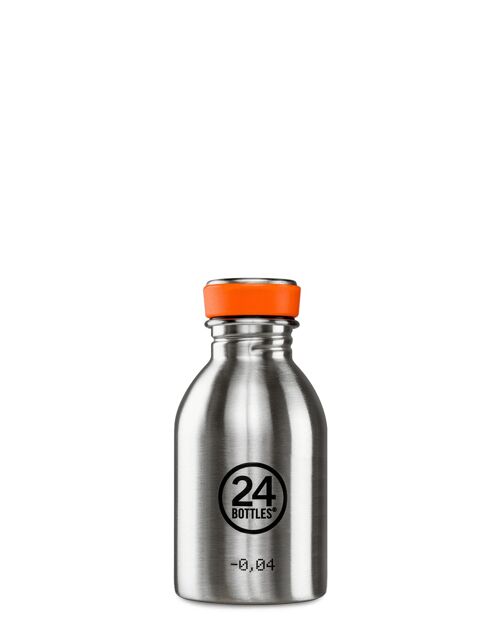 Urban Bottle | Brushed Steel - 250 ml