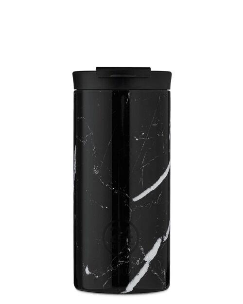 Travel Tumbler | Black Marble - 600 ml